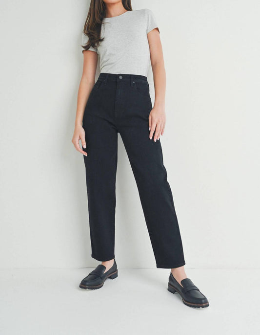 Just Black Denim - Tapered Barrel Jeans