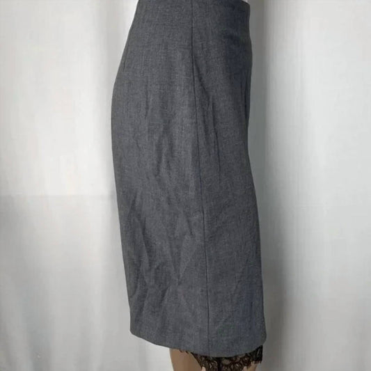 Astr - Women's Itzayana Pencil Skirt With Lace Trim