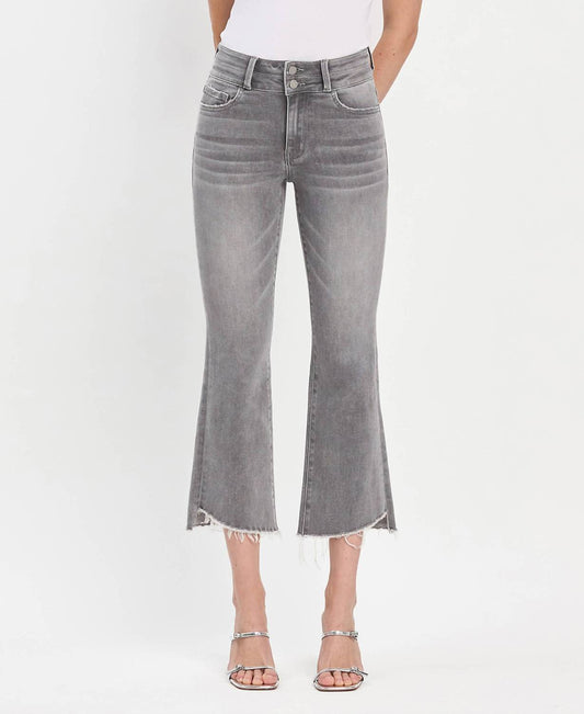Vervet By Flying Monkey - High Rise Bootcut Cropped Jeans