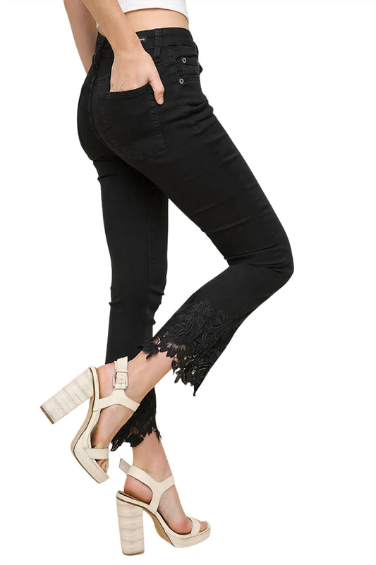 Umgee - High Waist Stretch Slim Straight Jean