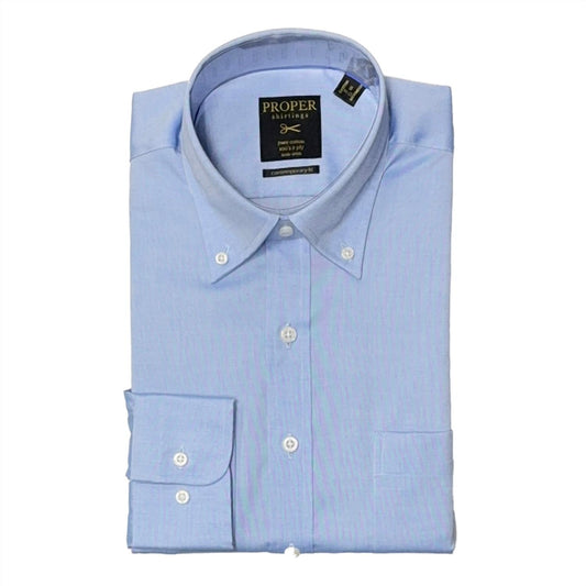 Properly Tied - Men's Contemporary Fit Dress Shirt