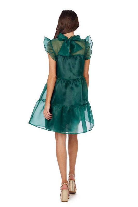 Mudpie - Jane Holiday Baby Doll Mini Dress