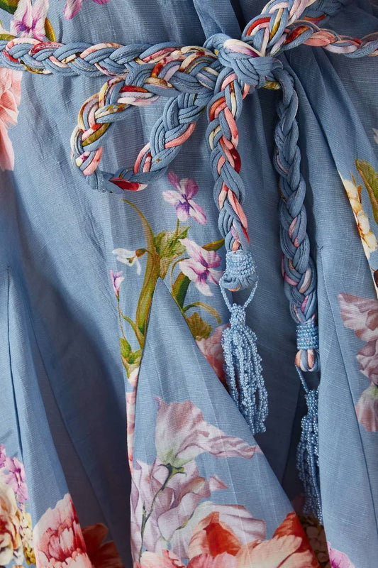 Hemant & Nandita - Short Dress With Braided Belt