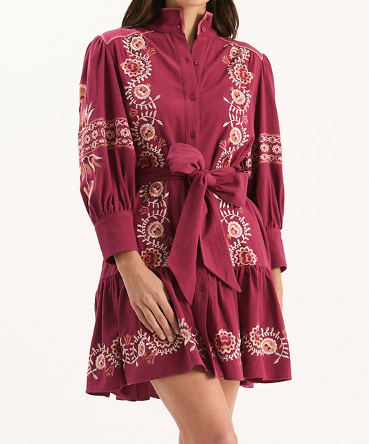 Tyler Boe - Nikki Embroidered Dress