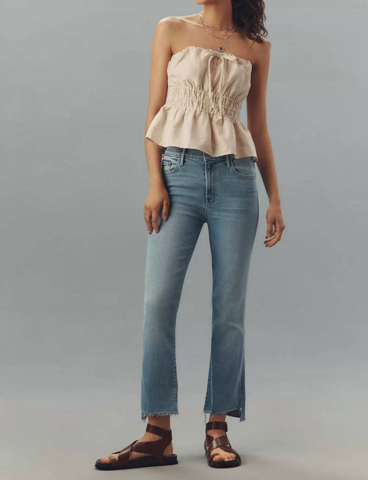 Mother - The Lil Insider Crop Step Fray Jeans