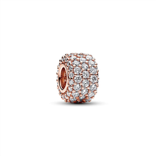 Pandora - Women's Sparkling Pavé Triple-row Charm