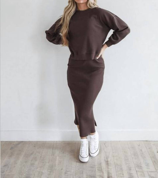 Mikarose - Ribbed Skirt