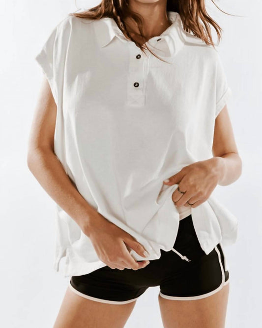 Free People - Keep On Polo Top
