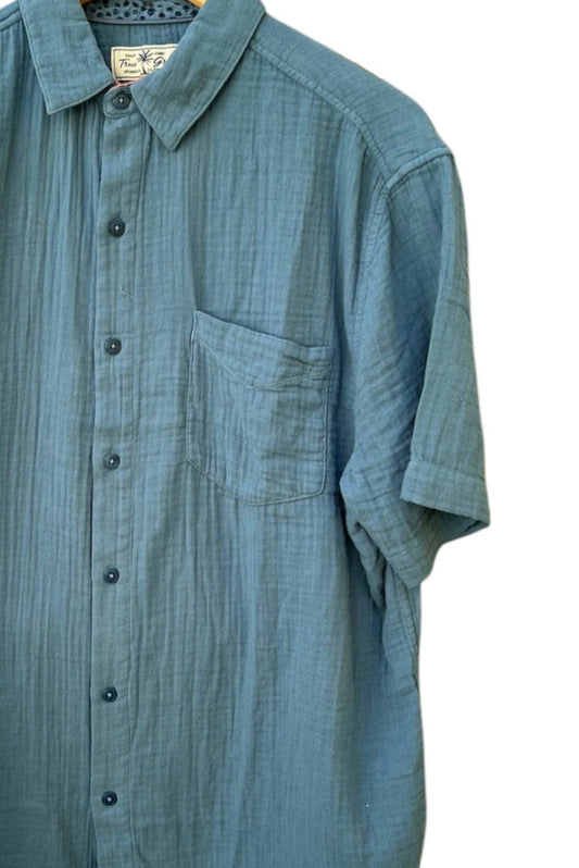 Dylan - Men's Taylor Gauze Short Sleeves Shirt