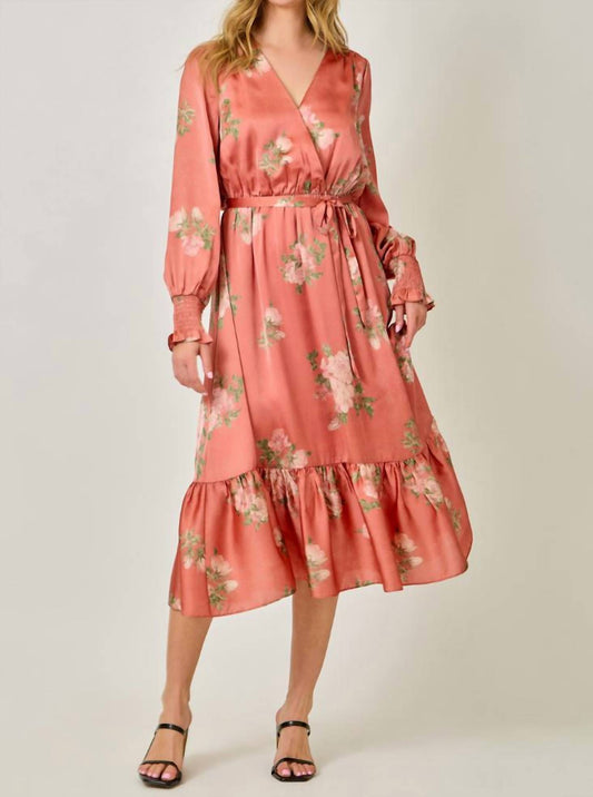 Mystree - Floral Midi Dress