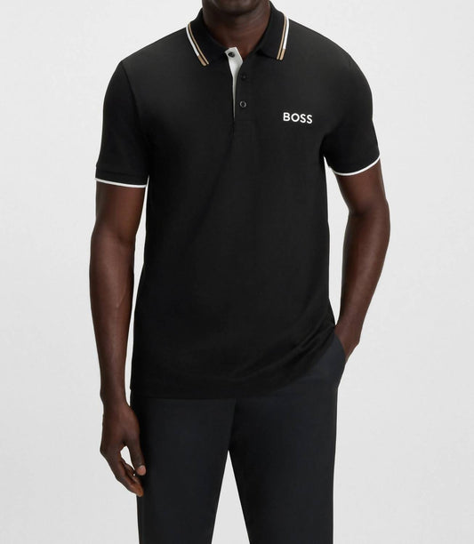 Hugo Boss - Cotton Blend Polo Shirt