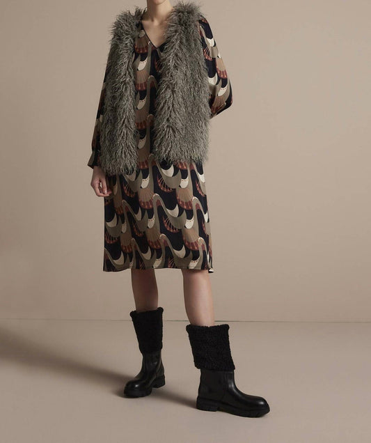 Summum - Gilet Faux Fur Vest