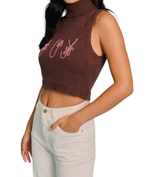 Le Lis - Comfort & Joy Knit Crop Top
