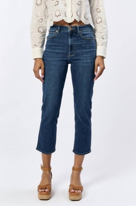 Dear John Denim - Frankie Straight Leg High Rise Jeans Iguaza