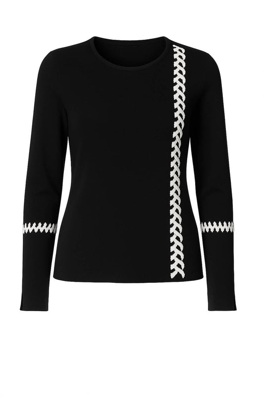 J'Envie/Eli - Criss Cross Tunic Top