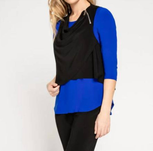 Sympli - Zest Crop Smock Top