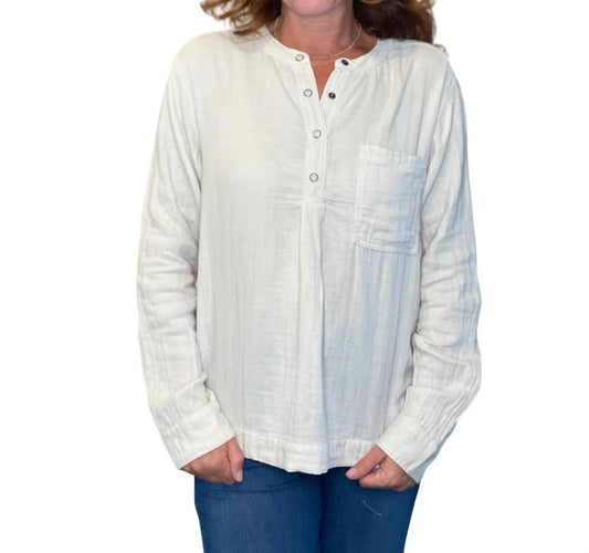 Dylan - Kenzie Top with Snap Placket