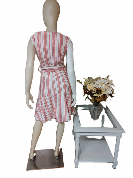 J.Crew - Belted Fit And Flare Sleeveless Dress