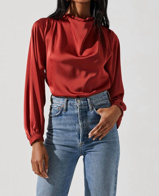 Astr - Veronica Puff Sleeve Top