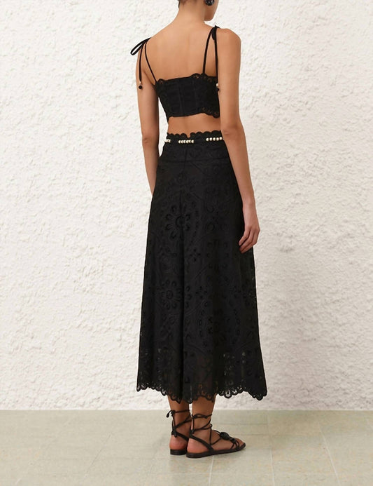 Zimmermann - Rhiannon Embroidered Skirt