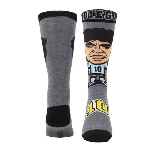 Perri’S Socks - Men's Diego Maradona Cantoon Crew Socks