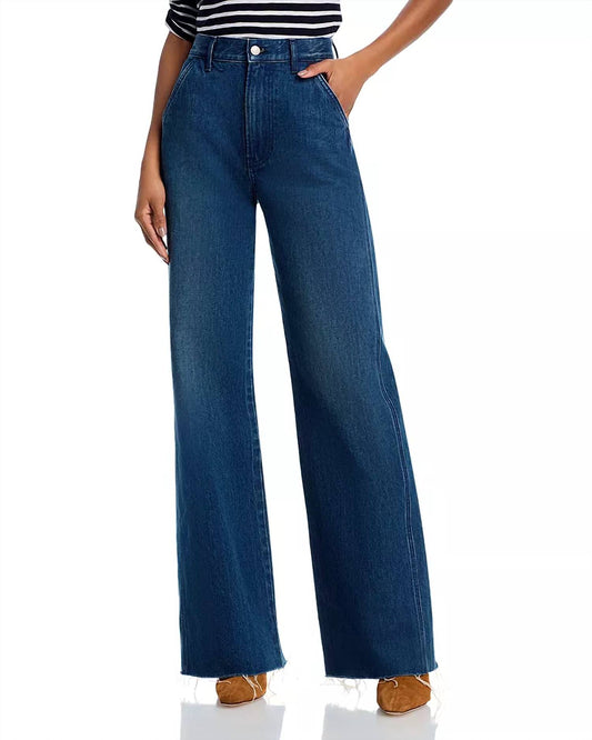 Veronica Beard - Taylor High Rise Wide Leg Jeans