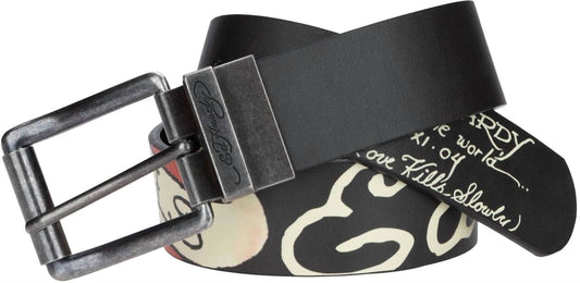 Ed Hardy - Men's Skull And Sword Belt
