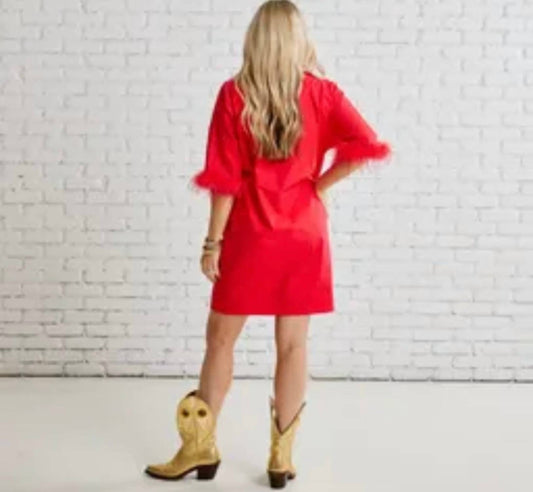 Caryn Lawn - Heather Feather Dress