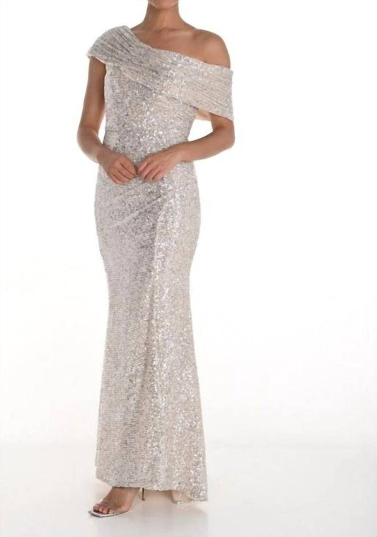 Frank Lyman - Off Shoulder Long Gown