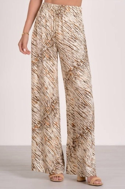 Elan - Casual Breeze Flowy Wide Leg Pants