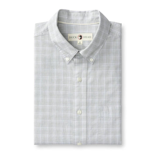 Duck Head - Cotton Slub Sport Short Thorton Plaid Shirt
