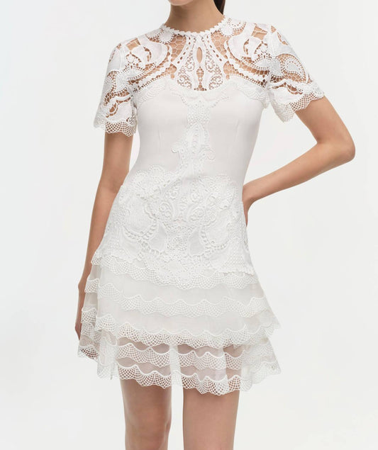 Simkhai - Signature Paislee Lace Mini Dress