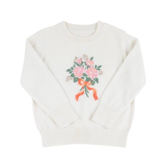 The Beaufort Bonnet Company - Girls' Isabelle Intarsia Sweater