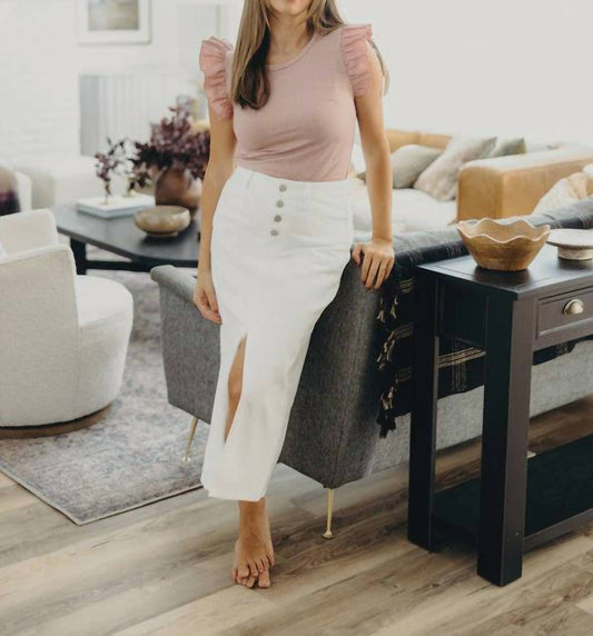 Mikarose - Maxi Denim Skirt