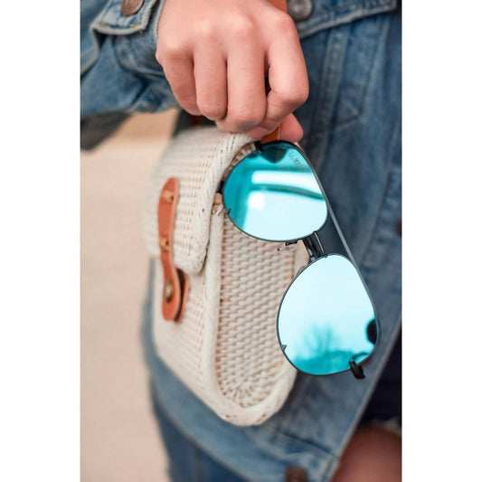 Julia Rose - Unisex Alex Aviator Non-polarized Sunglasses