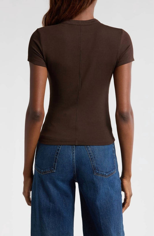 Frame - Women's Rib Baby Top