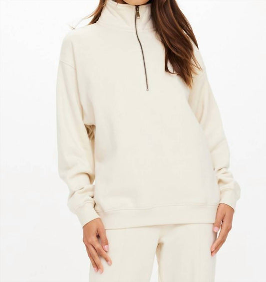 The Upside - Hamilton Wren Half Zip Sweater