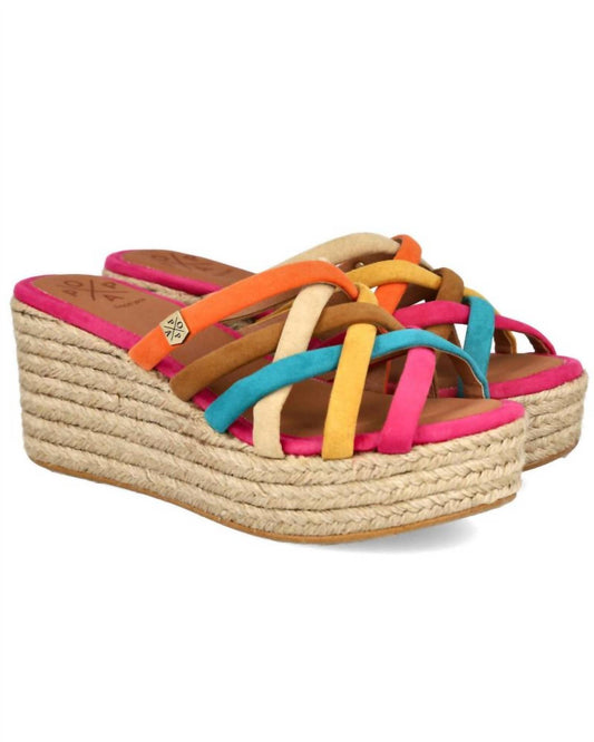 Popa - Women's Emu Espadrille Wedge Sandals