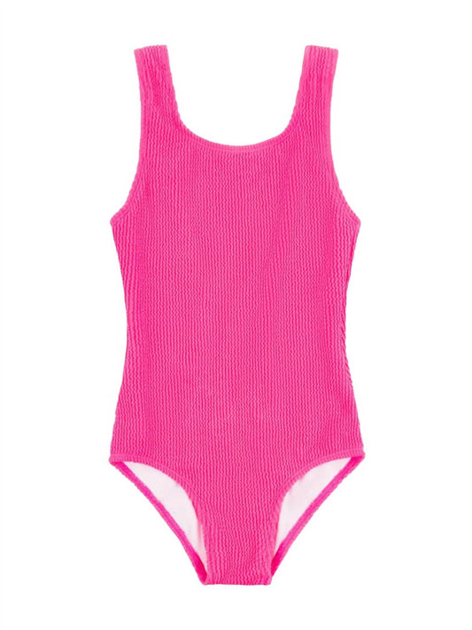 Limeapple - Fiorella Crinkle 1 Piece Swimsuit