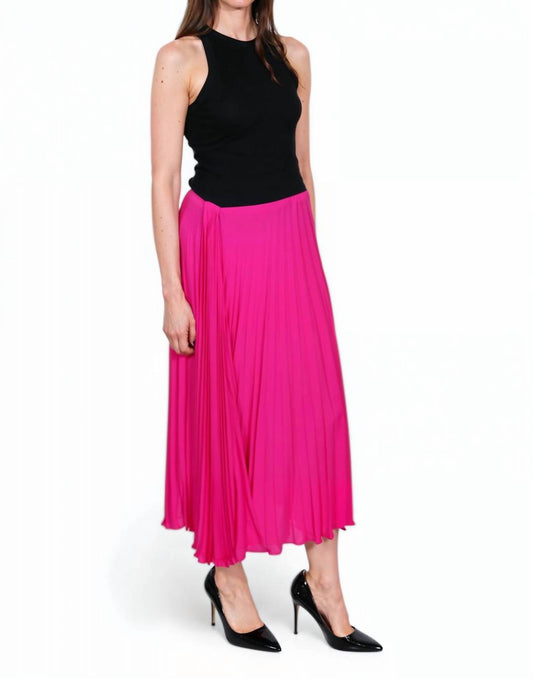 Valentino - Pleated Midi Skirt