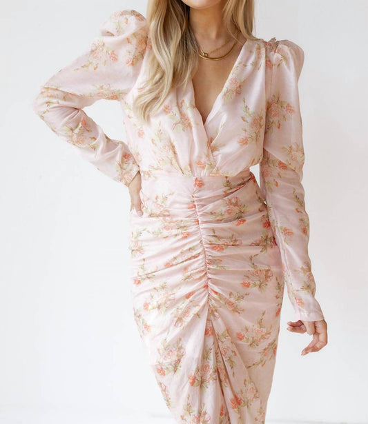 Mable - camila floral midi dress