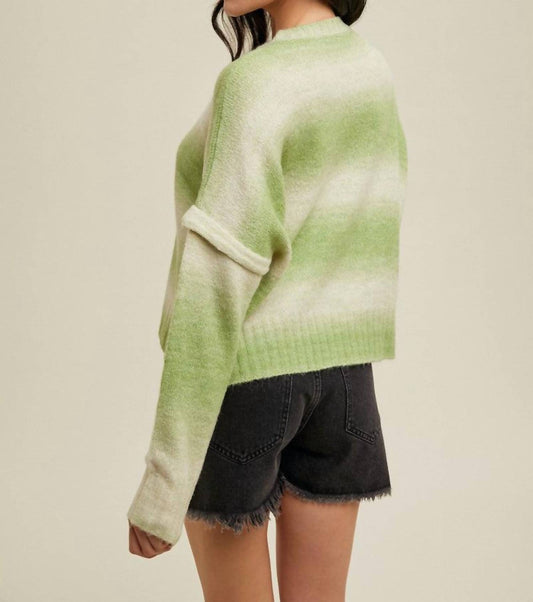 Wishlist - Color Melt Sweater