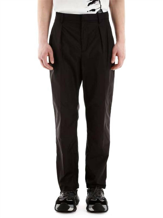 Valentino - Waist Logo Print Nylon Pants