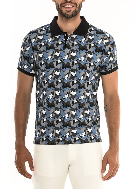 Postmarc - Geo Camo Polo Shirt