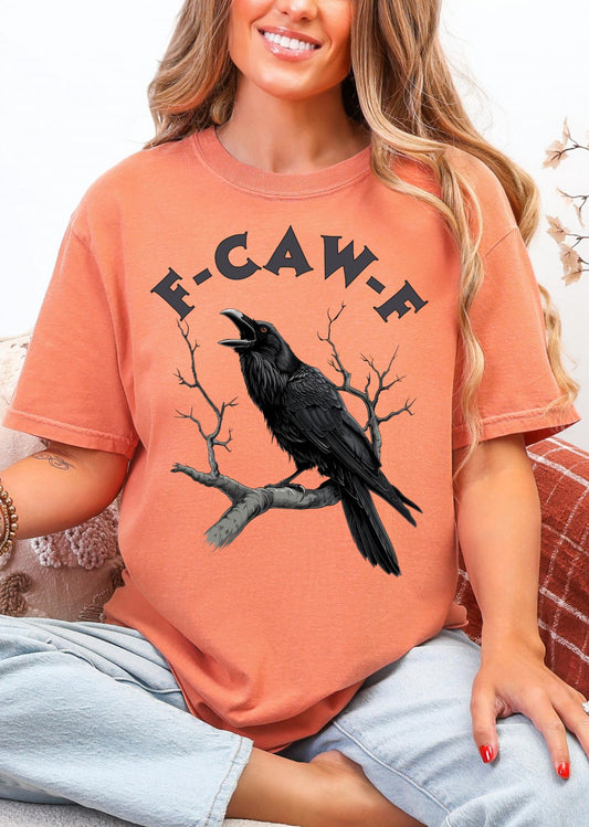 Comfort Colors - F Caw F Playful Design Tee