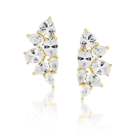 Sahira Jewelry Design - Women's Eden Cubic Zirconia Earring