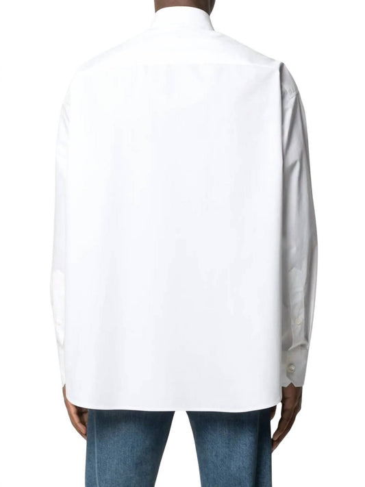 Valentino - Chest Pocket Cotton Shirt