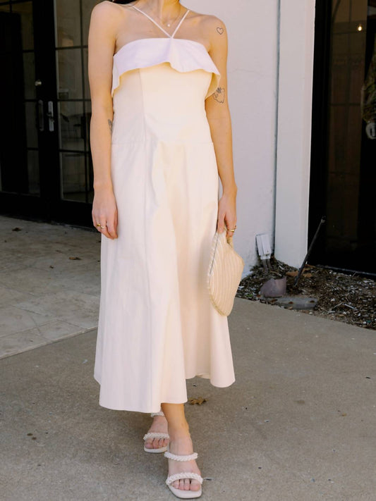 Du Paradis - Clover Halter Dress