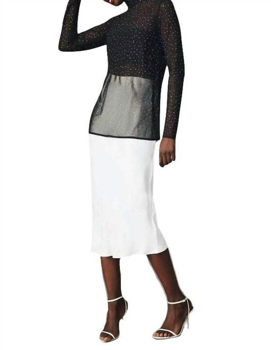 Eva Franco - Starlight Long-Sleeve Sheer Tunic