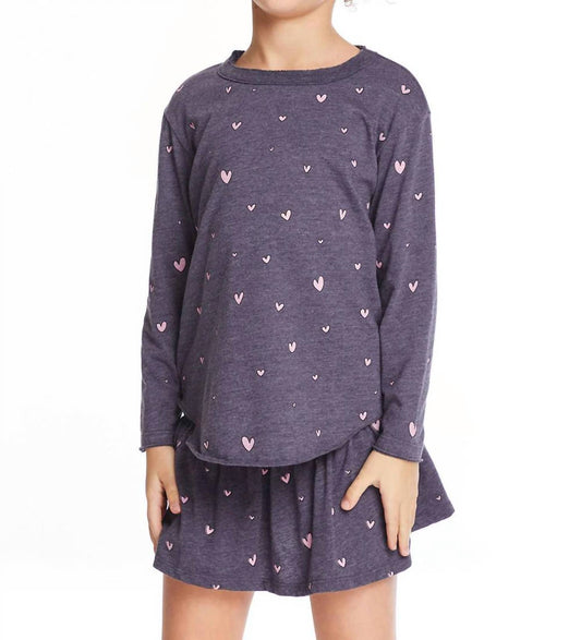 Chaser - Heart Girls Long Sleeve Tee